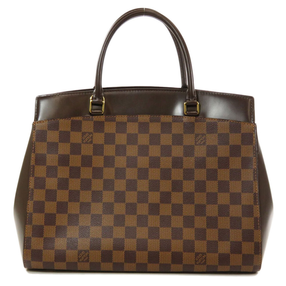 Louis Vuitton Handbag Canvas Damier Rivoli Brown